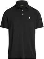 Polo Ralph Lauren Mens Performance Polo Shirts (L Black) Large