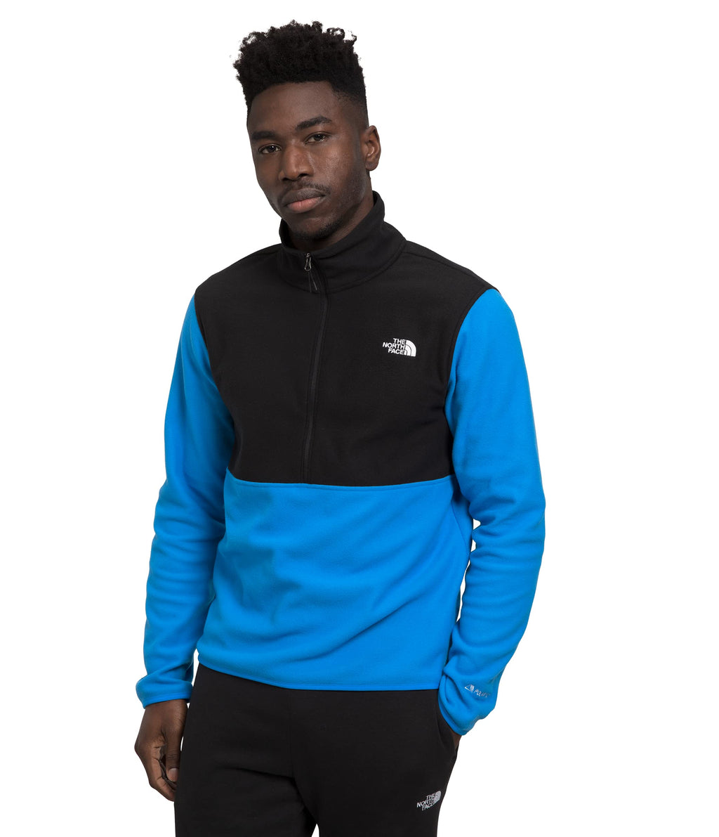 THE NORTH FACE Mens Alpine Polartec 100 � Zip XL Optic Blue/TNF Black