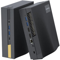 [65W TDP] Mini PC i5 11500B 16GB DDR4 512GB NVME SSD Mini Computers Small Desktop Tower Gaming PC Support WiFi6/BT5.2/Type C/HDMI/Fan/4K/Office/Gaming [Beat i7 11390H/i5 12450H] up to 4.6GHz