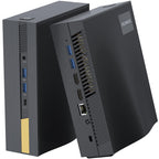 [65W TDP] Mini PC i5 11500B 16GB DDR4 512GB NVME SSD Mini Computers Small Desktop Tower Gaming PC Support WiFi6/BT5.2/Type C/HDMI/Fan/4K/Office/Gaming [Beat i7 11390H/i5 12450H] up to 4.6GHz