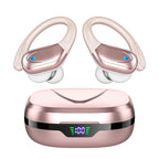 Wireless Earbuds Bluetooth Headphones 80hrs Playback Ear Buds Power Display with Noise Canceling Mic Headsets for Sports/Workout/Running
