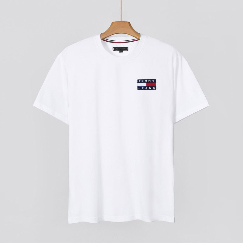 Tommy Men's Short Sleeve Cotton Crew Neck T-Shirt