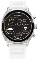 Citizen CZ Smart PQ2 41MM Unisex Smartwatch with YouQ App with IBM Watson® AI and NASA research Wear OS by Google HR GPS Fitness Tracker Amazon Alexa™ iPhone Android Compatible IPX6 Rating