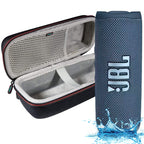 JBL Flip 6 - Waterproof Portable Bluetooth Speaker Powerful Sound and deep bass IPX7 Waterproof 12 Hours of Playtime with Megen Hardshell Case - Blue