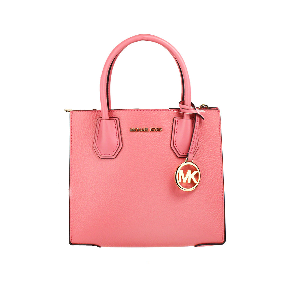 Michael Kors Mercer Leather Messenger Crossbody Bag