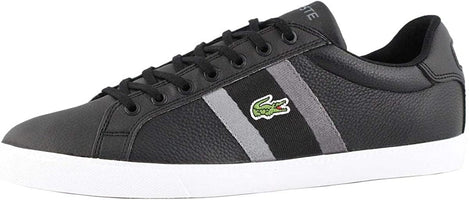 Lacoste Mens Grad Vulc 120 2 P Sneaker Black/Dark Grey 11.5