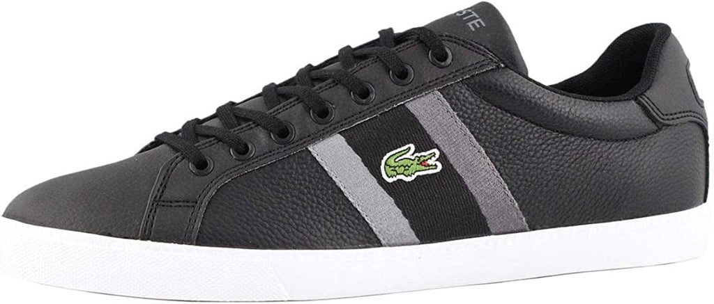Lacoste Mens Grad Vulc 120 2 P Sneaker Black/Dark Grey 11.5