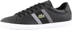 Lacoste Mens Grad Vulc 120 2 P Sneaker Black/Dark Grey 11.5