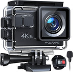 WOLFANG Advanced 4K 20MP Action Camera GA100