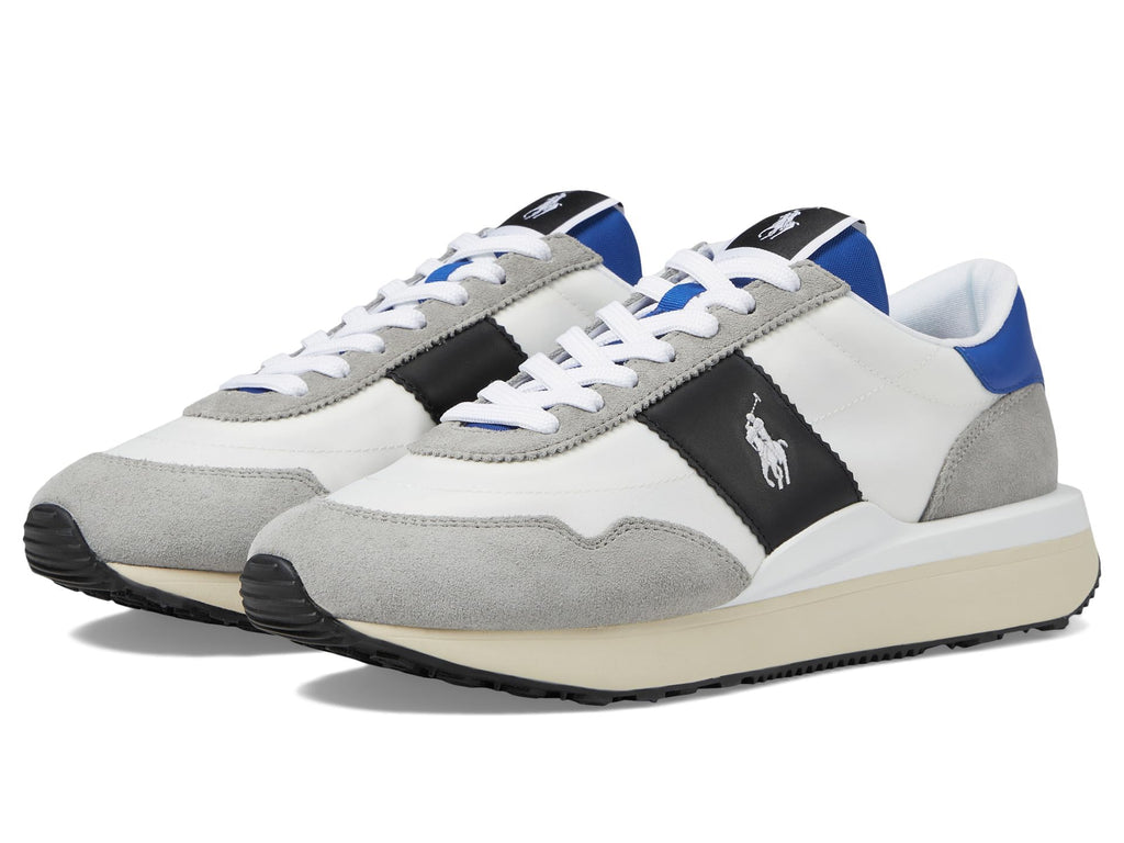 POLO RALPH LAUREN Train 89 PP Soft Grey/Black/Royal 9.5 D (M)