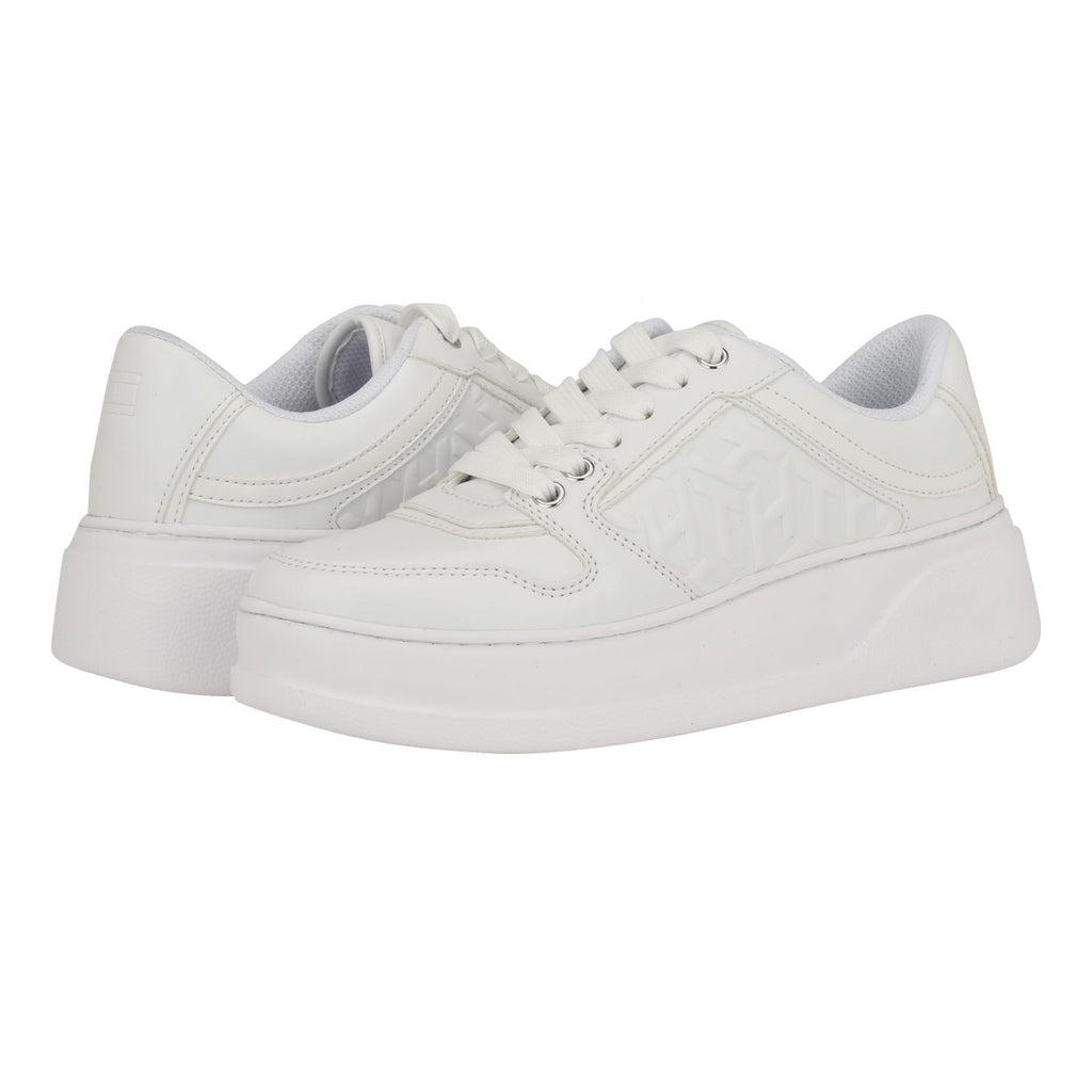 Tommy Hilfiger Womens Glenny Sneaker White 140 7.5