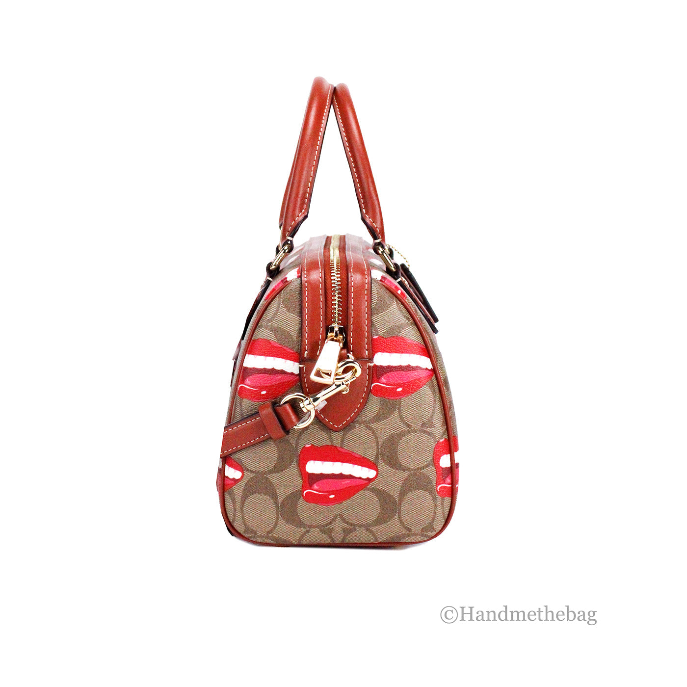 Coach X Tom Wesselmann Rowan Medium Leather Satchel Bag