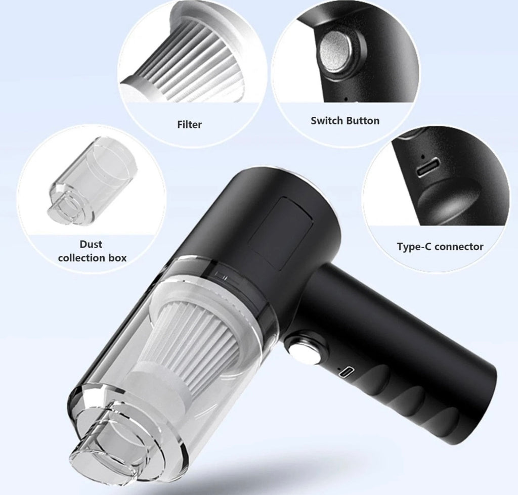 Car Vacuum Cleaner 120W Car Wireless