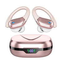 Wireless Earbuds Bluetooth Headphones 80hrs Playback Ear Buds Power Display with Noise Canceling Mic Headsets for Sports/Workout/Running