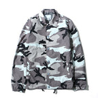 Men's Camouflage Coach Jacket, Skateboard Windbreaker