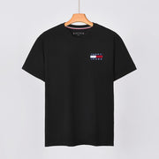 Tommy Men's Short Sleeve Cotton Crew Neck T-Shirt