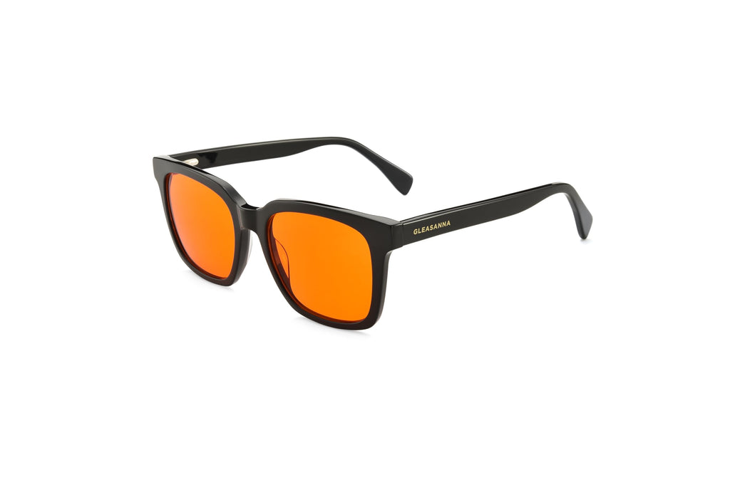 GLEASANNA 99.9% Blue Light Blocking Glasses for Men Women Computer Gaming Glasses Stop Eyestrain