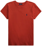 POLO RALPH LAUREN Womens Crew Neck Jersey T-Shirt (Small RalphRed)