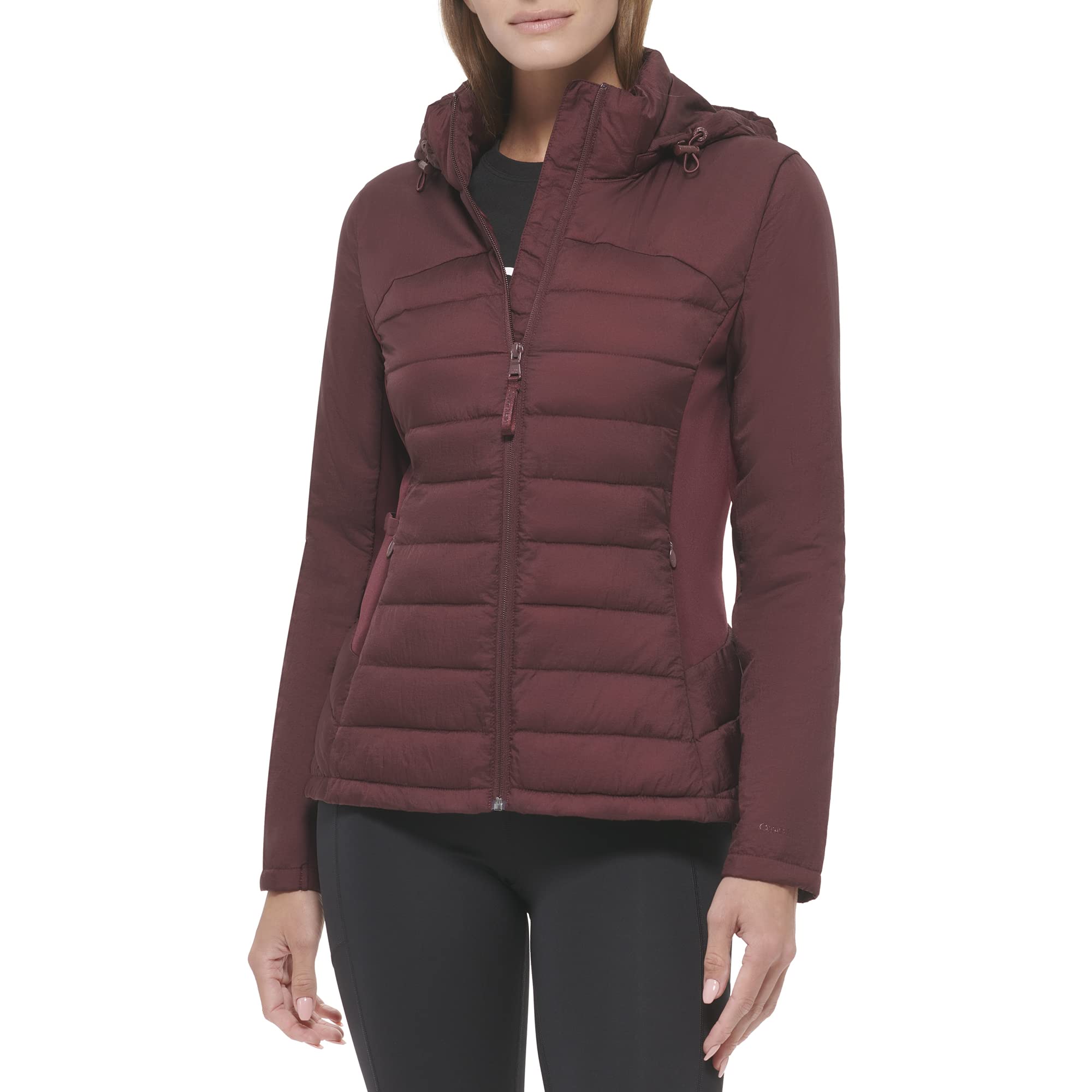 Calvin Klein womens Outerwear pufferOxbloodX-Small