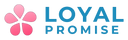 Loyal Promise logo with pink blossom flower